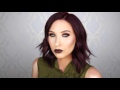 Brown Glitter Smokey Eye & Brown Lips Tutorial | Jaclyn Hill