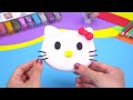 Make Simple House Hello Kitty vs Frozen in Hot and Cold Style Using Cardboard ❄️🔥Miniature House DIY