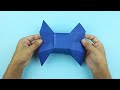 Origami Container Box || How to Make a Origami Container Box || Paper Waste Bin Making