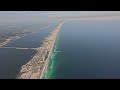 Pensacola to Destin and Back - Evening Flight Along the Beach - Amazing Views and No Voice - ASMR 4K