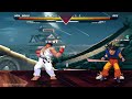 GOKU vs SUPER RYU - The Ultimate Dragon Ball vs Street Fighter