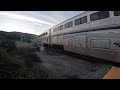 Amtrak train #536 #545 & #5 California Zephyr in Martinez Ca 2/12/24