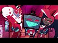 Every Hazbin Hotel song but when they say the title it skips to the next song