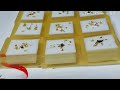 晶莹通透|椰汁桂花糕|Coconut Osmanthus Jelly | 桂花果冻| How to make osmanthus jelly | Agar-agar Jelly| EN/CH SUB