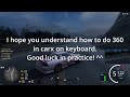 How to do 360 in CarX (with use keyboard). Guide. East Touge.