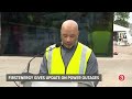 FirstEnergy Ohio President Torrence Hinton gives update on power restoration efforts