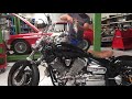 Yamaha V Star 1100 Bobber Build Time Lapse