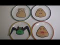 Pou, Sad Pou, Bou and Spider Bou's Revenge ALL Pancake Art