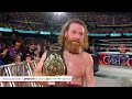 Sami Zayn vs. Chad Gable – Intercontinental Championship Match: Clash at the Castle 2024 highlights