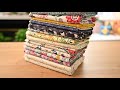Fabric Storage Ideas | How to make Mini Bolts | Fold Fabric onto Comic Book Boards