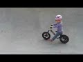 4 year old skate park bmx