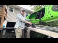 Loading a Kayak Solo / J-hook Kayak racks SUV rooftop car-topping by yourself