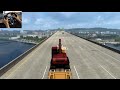 RAM 3500 HD | American Truck Simulator | 13 Ton Excavator Delivery | Thrustmaster T248 ATS Gameplay