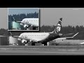 Alaska Airlines flight diverts to PDX due to hydraulic issue causing nose wheel to wobble