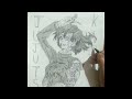 Drawing Kugisaki Nobara | Jujutsu kaisen | Tapur Tupur Arts