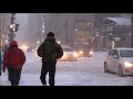 Winter Snow Storm in Montreal Canada 2020 (Full Day Filming) #snowstorm #snow #winter