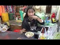 Breakfast @ Kandal Market - Fish Noodle Soup For $1 50 Per Bowl - Cambodia