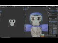 How to texture you gorilla tag fan game player model in blender.