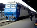 CFR Class 63 Loco pulling out of Gara de Nord Station