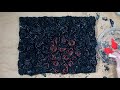 3D Textured Canvas Red Roses Tutorial D.I.Y