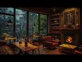 Relax in a cozy cafe space with gentle Jazz | Jazz music is smooth and gentle