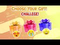 choose one gift 🎁 🎁 🎁  GOLD , PINK , PURPLE 💛💗💜How Lucky Are You?🎁Quiz bon