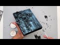 Magical Mixed Media Canvas tutorial |Tiffany Solorio