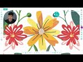 How to Digitize a Beautiful Flower Design | Design Doodler Tutorial