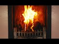 COAL FIRE with relaxing sounds and crackles - 4K