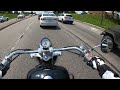 Angry Biker Flipping Off Random Motorist