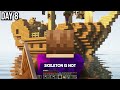 I Survived 100 Days on a RAFT in Hardcore Minecraft!