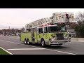 Huge Convoy Of Fire Trucks Responding To A Massive Brush Fire In Lakewood Nj 3-14-21