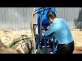 How to operate sunmoy water drilling machine to drill borehole well?