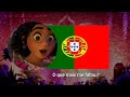 Encanto - Versão Brasil & Portugal 🇧🇷🇵🇹 | O que mais vou Fazer ? O que mais Me Faltou?