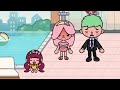 Poor Girl But Gentle Or Rich Barbie But Bossy 😡😊  Sad Story | Toca Life World | Toca Boca