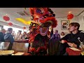Lion Dance by Lung Ying Dragon Style UK | CNY 2024 | Regency Chinese Restaurant, Potters Bar