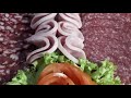 КАК ОФОРМИТЬ МЯСНУЮ НАРЕЗКУ/ meat slicing