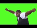 Green screen fat dancing man + motion track.