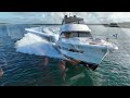 Sea Trial with Fuel Flow - Riviera 58 Sports Motor Yacht