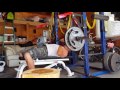 Reverse grip bench press 185 lb (83.9 kg) x 6