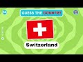 🚩Can you Guess the country without vowels in 3 seconds🌏✅ | The Quiz Zone