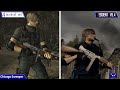 Resident Evil 4 Remake | Weapons Evolution | Original VS Remake Comparison