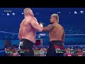 Brock Lesnar & Paul Heyman vs The Bloodline Solo Sikoa & Jacob Fatu - Tag Team WWE 2K24