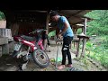 Harvesting Pineapple Gardens to Sell to the Market, Repairing Broken Motorcycles | Family Farm