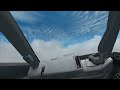 Brisbane Bad Weather Takeoff and Climbout