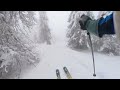 Ski béton sur villard de Lans🥶 et jour blanc à Autrans☁️🌨️