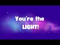 Jesus You're the Light Lyric (Only)Video