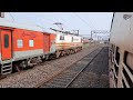 Train Race | Duronto Exp Vs Kulik Exp | WAP-5 Vs WDM-3D | Parallel Run