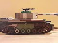 Homemade lego Tiger tank