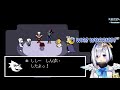 【Hololive】Kanata cries after fighting Asriel and forgiving him (Pacifist Route)【Undertale】【Eng Sub】